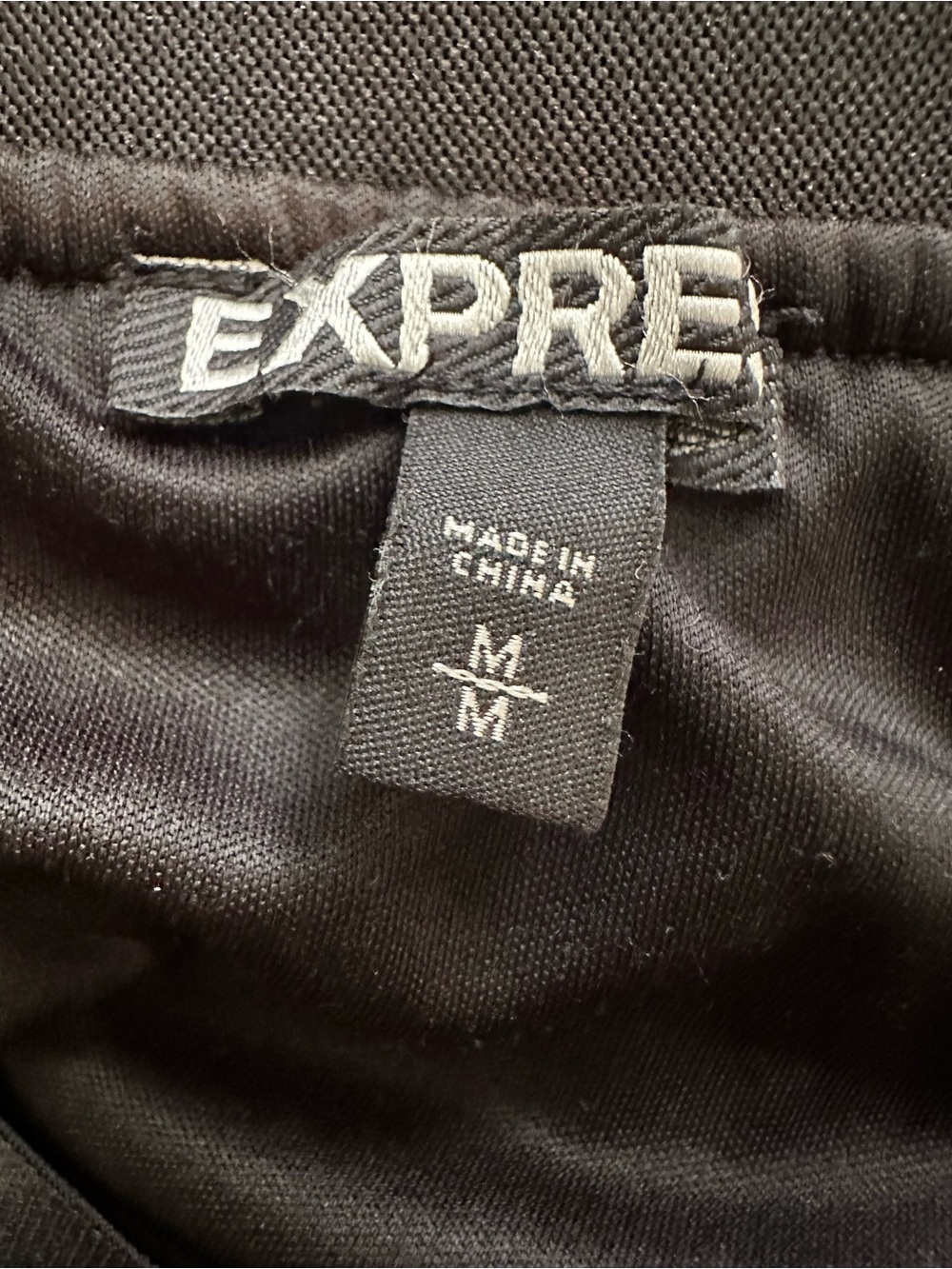 Express Black Pleated Circle Skirt - Picture 4 of 4